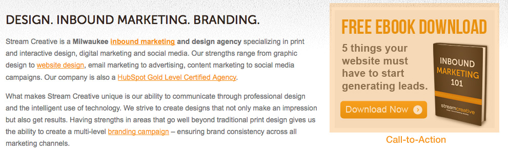 Website Call-to-Action