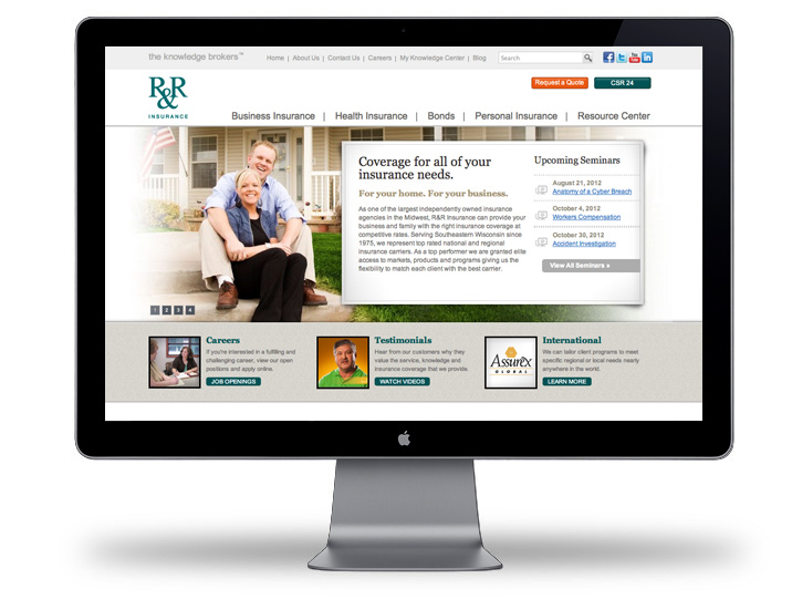 R&R Insurance WebSite